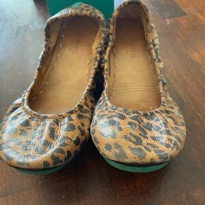 Leopard Tieks  Ballet Flats